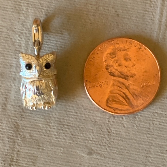 THOMAS SABO 925 Sterling Silver Owl Charm - Picture 3 of 4